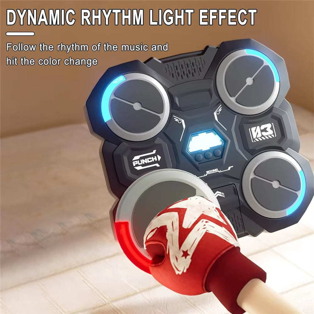 Get Ready to Jam and Punch! 🎶🥊 Introducing the Ultimate Bluetooth Music Boxing Machine for Kids - Wall-Mounted Fun!