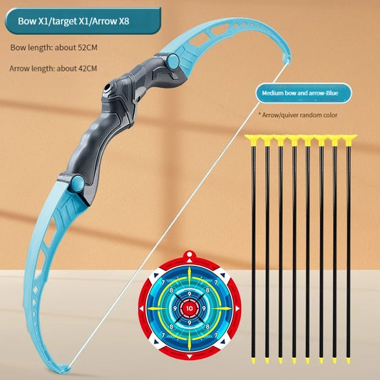 Ultimate 52Cm Bow and Arrow Toy Set for Kids - Perfect for Outdoor Archery Practice and Fun Shooting Games!