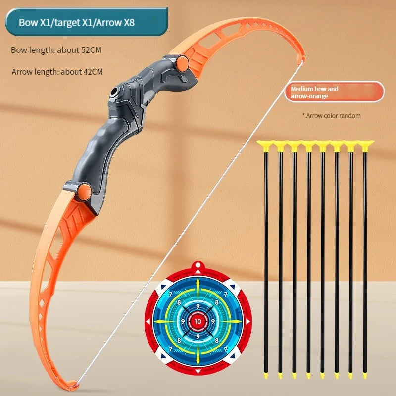 Ultimate 52Cm Bow and Arrow Toy Set for Kids - Perfect for Outdoor Archery Practice and Fun Shooting Games!