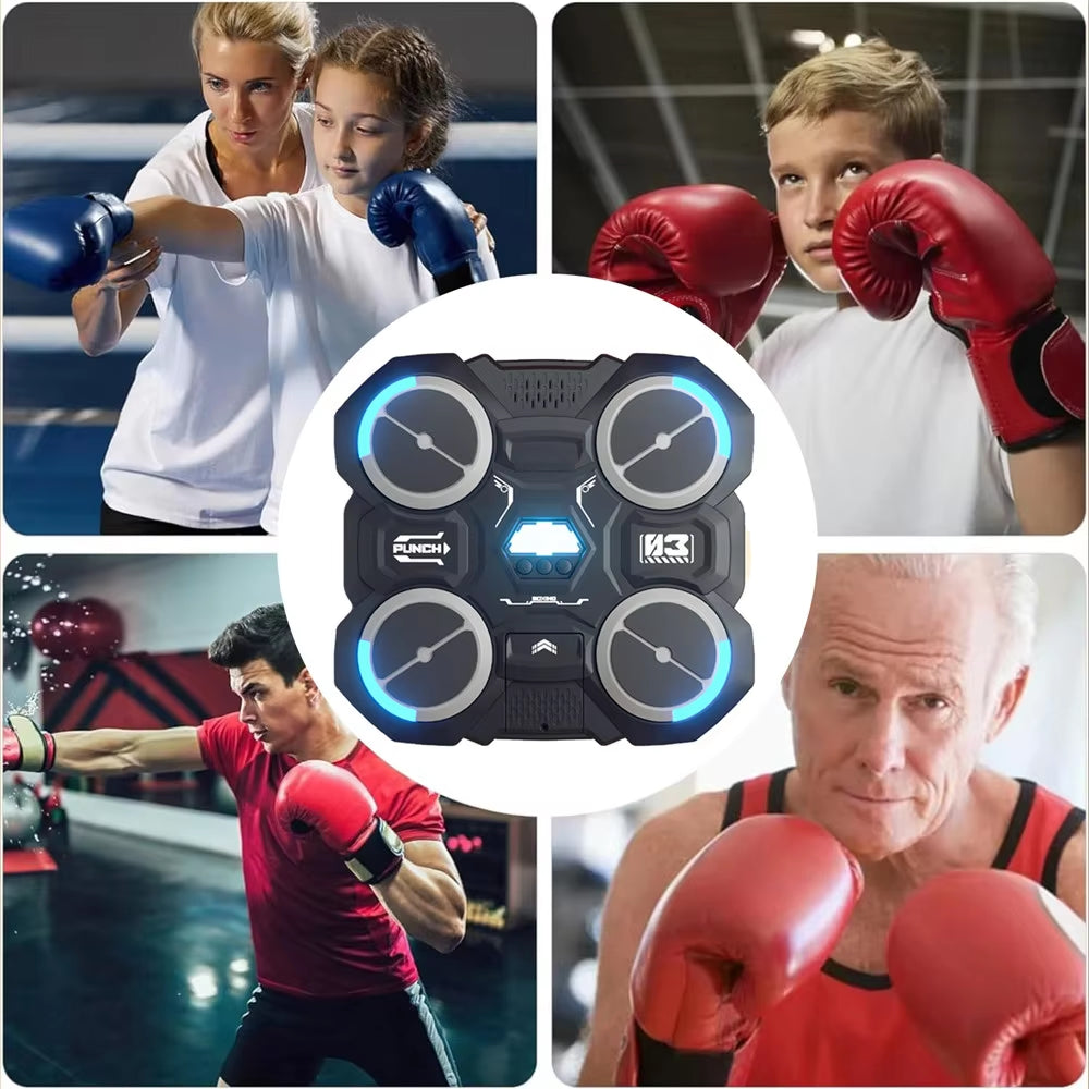 Get Ready to Jam and Punch! 🎶🥊 Introducing the Ultimate Bluetooth Music Boxing Machine for Kids - Wall-Mounted Fun! 